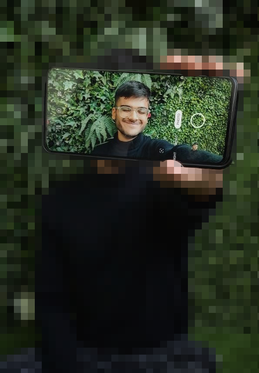 Pixel-treated portrait of a bitbysocial team member, portrait 3 of 6